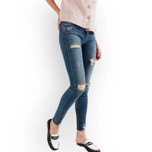 Agolde Women's High Rise Jeans - Blue